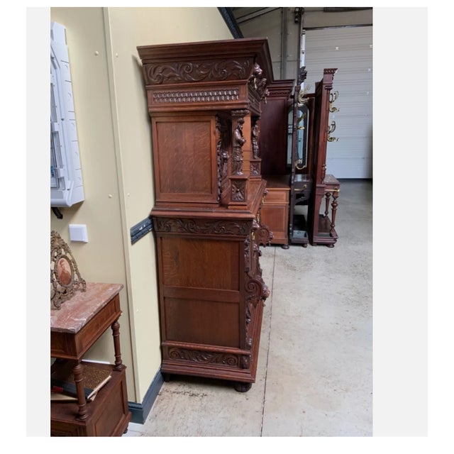 Antique Wilhelminian Style Buffet, 1880 For Sale - Image 4 of 9