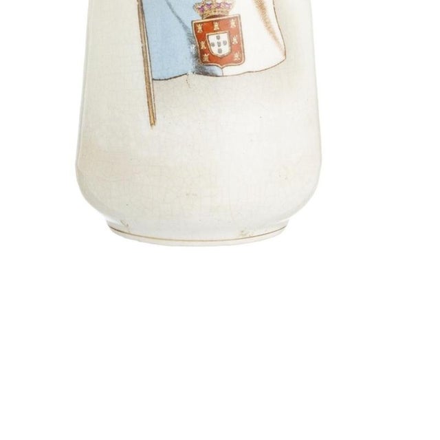 19th Century Earthenware Mugs from Massarelos, Set of 2 For Sale - Image 5 of 6