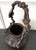 Large Antique Japanese Smoke Bamboo Basket Wisteria Root Handle Meiji Period For Sale - Image 14 of 16
