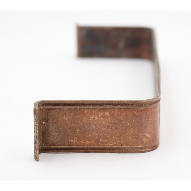 Antique Brass u.s. Mail Chute Handle For Sale - Image 4 of 5