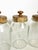 Glass Jars with Cork Stoppers, France, 1950s, Set of 8 For Sale - Image 6 of 18
