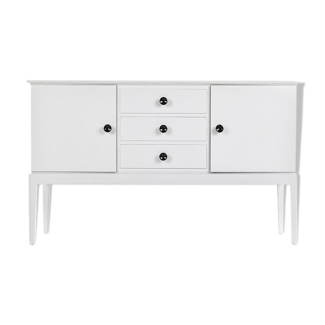 White Sideboard, 1970s For Sale