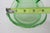 Early 20th Century Green Uranium Depression Glass Oblong Celery Tray Serving Dish With Handle For Sale - Image 16 of 16
