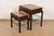 Maitland Smith Trompe l'Oeil Leather Book Nesting Tables, Set of Two For Sale - Image 12 of 12