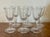 Transparent Antique 19th Century English George III Anglo Irish Facet Cut Crystal Sherry Wine Glasses - Set of 6 For Sale - Image 8 of 18