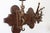 Victorian Oak Wall Coat Rack with Cast Iron, 1890s For Sale - Image 3 of 16