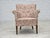 Danish Armchair in Jacquard Fabric, 1960s For Sale - Image 8 of 18