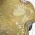 A striking vintage Murano art glass Aventurine bowl featuring a sculptural freeform shape, crisp white exterior, and a...