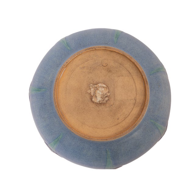 A particularly beautiful and unusually decorative Newcomb College Art Pottery bowl, created in New Orleans in 1922 and...