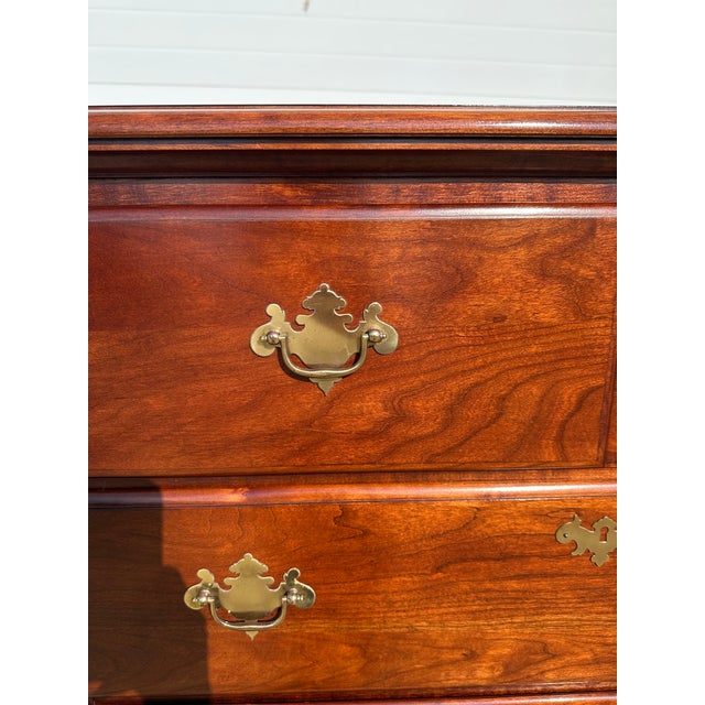 1990s 1990s The American Craftsman Collection by Stanley Mahogany Chest For Sale - Image 5 of 10