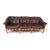 Brown 3-Seater Leather Sofa by Sven Ellekaer for Coja, 1960 For Sale - Image 8 of 13