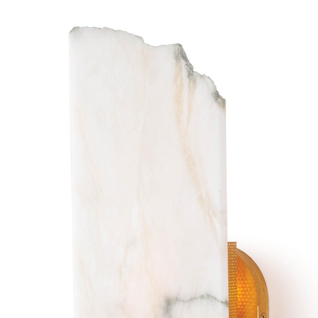 Traditional Regina Andrew Jonah Alabaster Sconce For Sale - Image 3 of 6