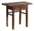 Antique Elm Console Table For Sale
