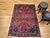 Persian Vintage Persian Joshegan Kashan Rug, Hand-Knotted Wool, Weeping Willow Pattern, Red & Blue, 5x7 For Sale - Image 3 of 13
