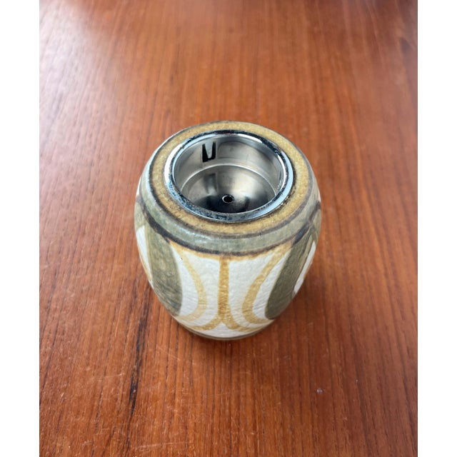 Mid-Century Modern Danish Studio Pottery Candleholder from Søholm, 1960s For Sale - Image 5 of 10