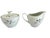 This Vintage 2-Piece Cream & Sugar Set in Cherry Blossom Fine China 1067 is Made in Japan. Set includes: Sugar Bowl with...