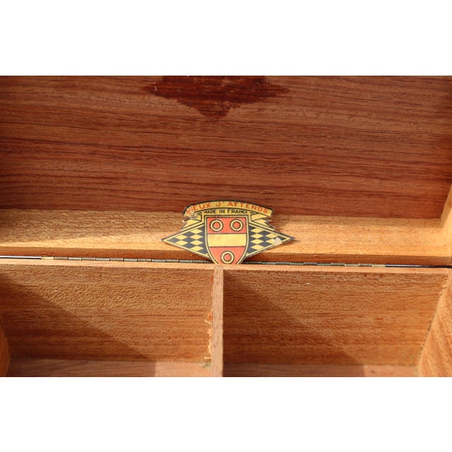 Mid Century Drueke No 61 Wood Chessboard With Mieux J' Attends Wood Chess Pieces For Sale In Cincinnati - Image 6 of 17