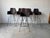 Modern Vondom Faz Modern Outdoor Patio Bar Stools With Armrests by Ramón Esteve – Set of 5 For Sale - Image 3 of 12