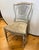Set of 6 Habersham Silver Painted Wheat-Back Dining Chairs For Sale - Image 9 of 12