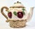 Mojolica Apple Teapot For Sale - Image 9 of 9