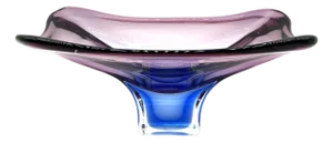 Vintage Sommerso Murano Glass Bowl, 1960s