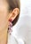 Bochic "Capri" Red Ruby & Purple Amethyst Earrings Set in 18k Gold & Silver For Sale - Image 18 of 18