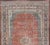 Large Antique Persian Mahal Rug with a Traditional Medallion and Floral Design in red, blue, green, ivory. Keivan Woven...