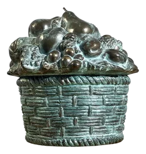 Sculptural Gilt Bronze Ice Bucket by Mauro Manetti, Italy, 1970s