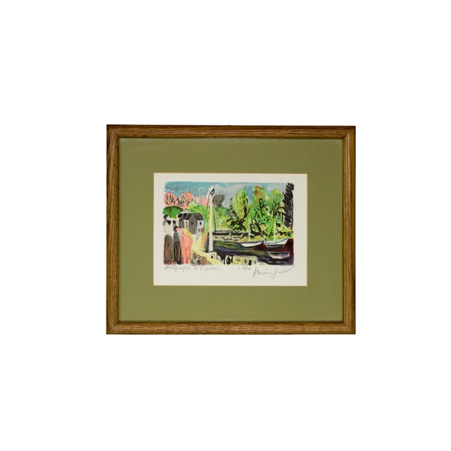 Discover the vibrant essence of Caribbean life with these original lithographs by Alexandre Minguet (1937–1996), the...