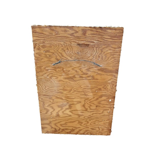 Vintage Coastal Shell Frame Mirror For Sale - Image 11 of 11