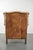 Wing Chair in Light Cowhide Leather For Sale - Image 4 of 14