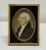 The American School American School Glass Miniature Portrait of George Washington, Mid-19th Century For Sale - Image 3 of 9