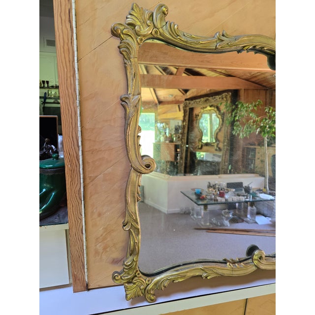 Mid Century Modern Hollywood Regency Mirror For Sale - Image 9 of 9