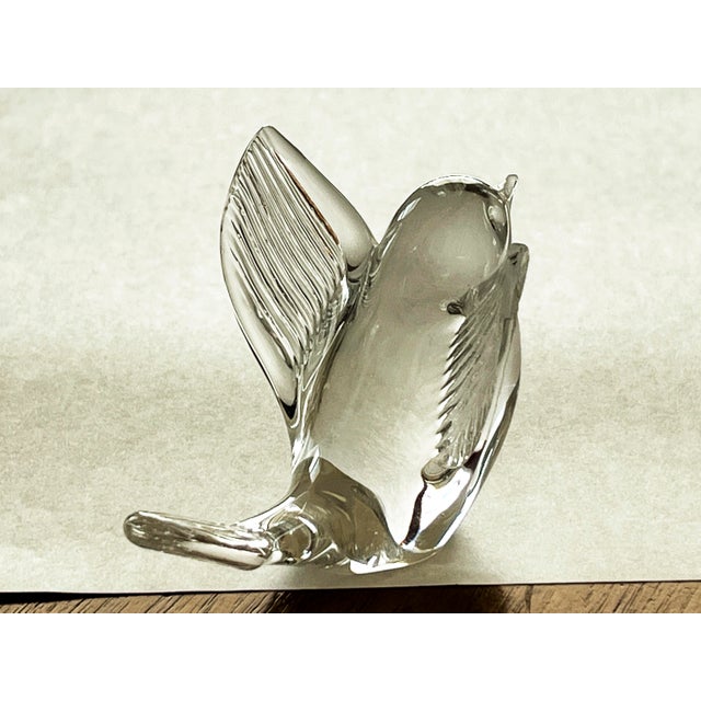 1960s Kosta Boda Crystal Bird For Sale In Chicago - Image 6 of 10