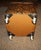 Plastic Mid Century Vinyl Sewing Ottoman Box Stool For Sale - Image 7 of 8