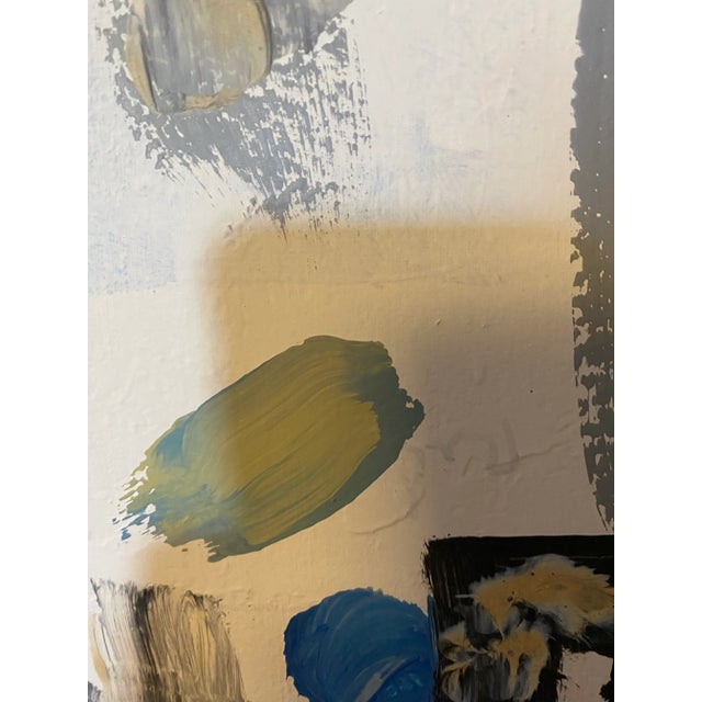 Abstract Abstract Acrylic Painting, Framed For Sale - Image 3 of 6