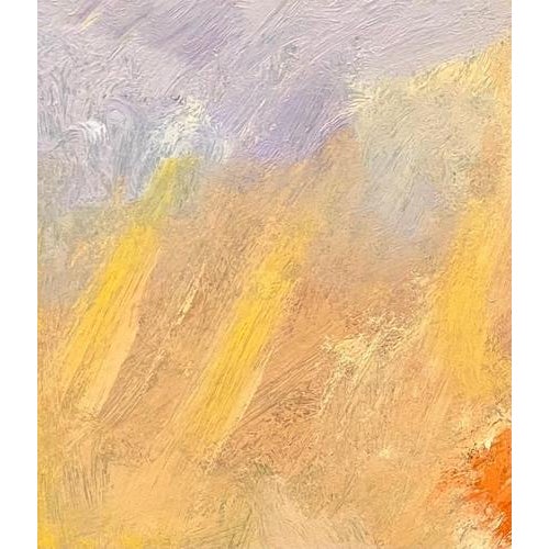 Jean Krille, Landscape 147, 1985, Oil on Masonite For Sale - Image 3 of 10