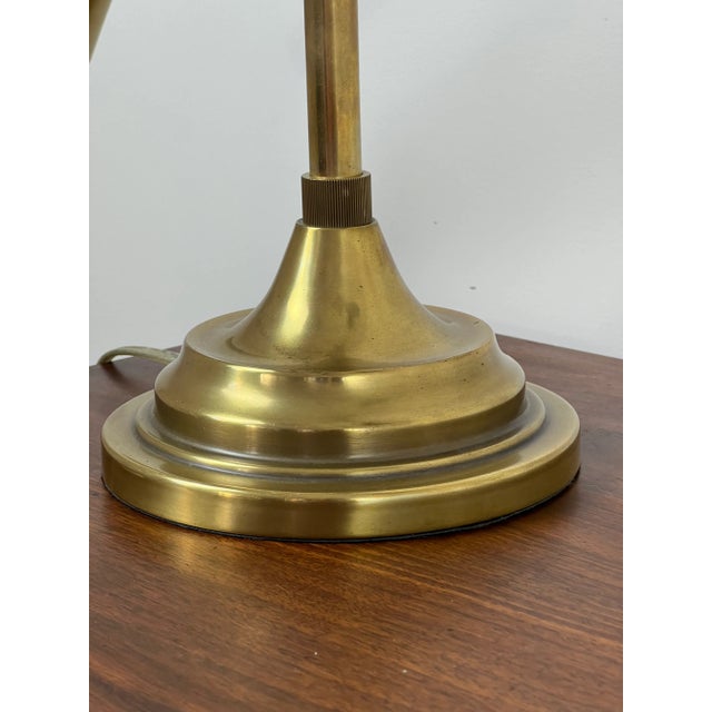 Vintage Brass Articulating Desk Lamp For Sale In Boston - Image 6 of 6