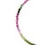 Bright Pink Birthstone October Rainbow Tourmaline Bracelet For Sale - Image 8 of 10