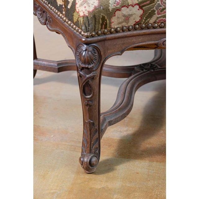 French 19th Century French Arm Chair For Sale - Image 3 of 11
