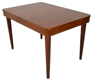 Art Deco Extendable Dining Table attributed to Jindrich Halabala, 1940s