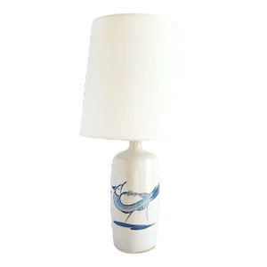 Mid Century Modern Studio Pottery Stoneware Table Lamp