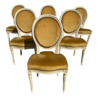 French 19th Century Louis XVl Dining Chairs - Set of 6 For Sale