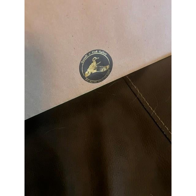 1990s Raymond Harris-Ching Bald Eagle Drawing For Sale - Image 4 of 4