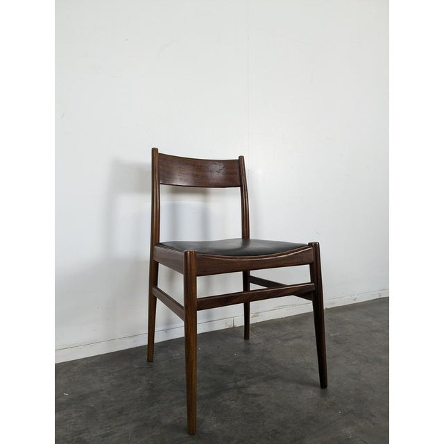 Scandinavian Teak Chairs, Set of 4 For Sale - Image 4 of 9