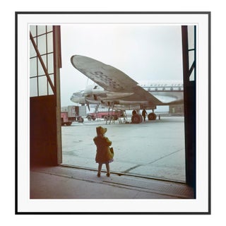 Toni Frissell 'Young Traveller' Archival Pigment Print Framed in Black For Sale