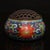 Late 19th Century Cloisonné Enamel Floral Incense Burner With Pierced Lid For Sale - Image 4 of 8