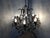Metal and Crystal Chandelier, 1970s For Sale - Image 15 of 18