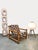 Vintage Scandinavian Lounge Chair in Pine, 1960s For Sale - Image 4 of 8