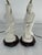 Pair of Asian Style Vintage Blank De Chine Porcelain Figural Lamps For Sale In Providence - Image 6 of 12